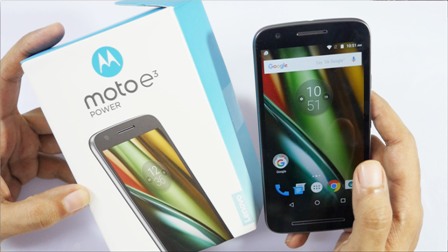 Cocok untuk Travelling, Moto E3 Power dengan Baterai 3500 mAH